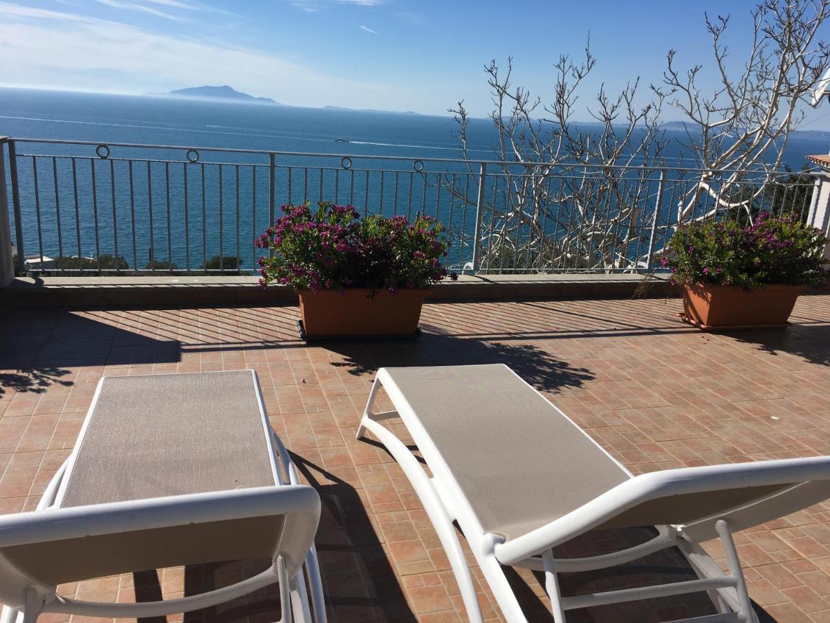 Villa D'Amare Capri View Massa Lubrense Bagian luar foto