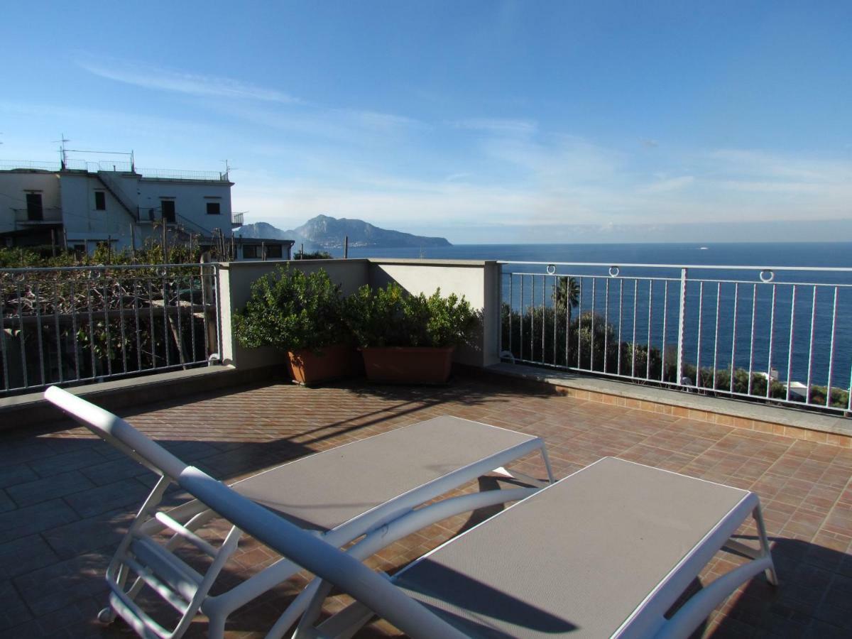 Villa D'Amare Capri View Massa Lubrense Bagian luar foto